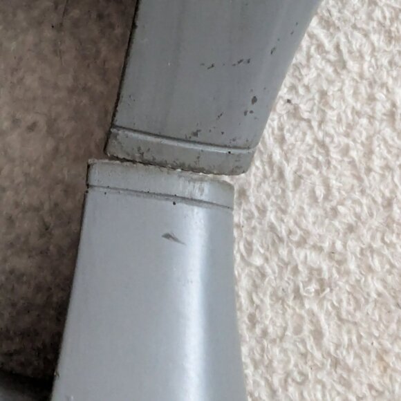 Bernie Mev Metallic Silver Grey Mule Heels Size 36 - Picture 10 of 11